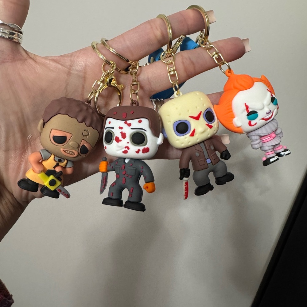 Horror Character Keychains